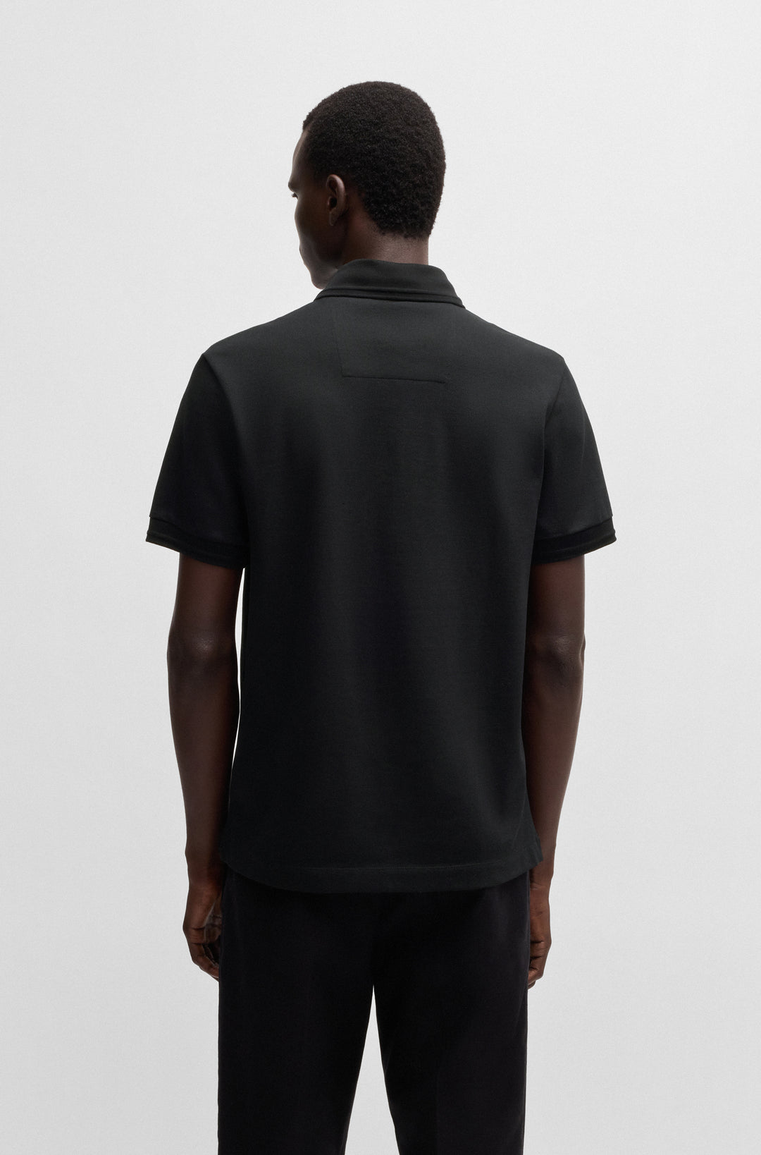 BOSS Polos Regular Fit in Cotton - C-PARRIS 26 10269360 01-50533355- Concorde Fashion#color_black-001