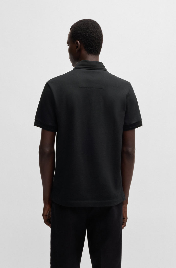 BOSS Polos Regular Fit in Cotton - C-PARRIS 26 10269360 01-50533355- Concorde Fashion#color_black-001