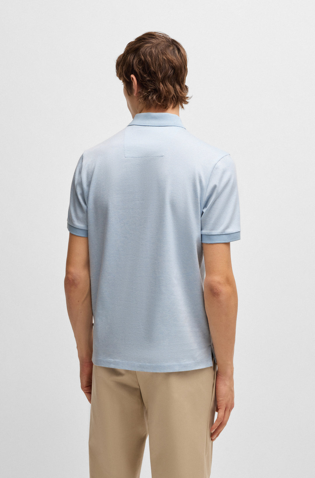 BOSS Polos Regular Fit in Cotton - H-PARLAY 432 10269508 01-50532246- Concorde Fashion#color_blue-454