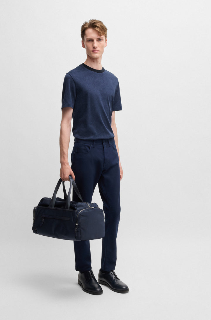 BOSS T-Shirts Regular Fit in Cotton - H-THOMPSON 432 10269508 01-50534030- Concorde Fashion#color_navy-404