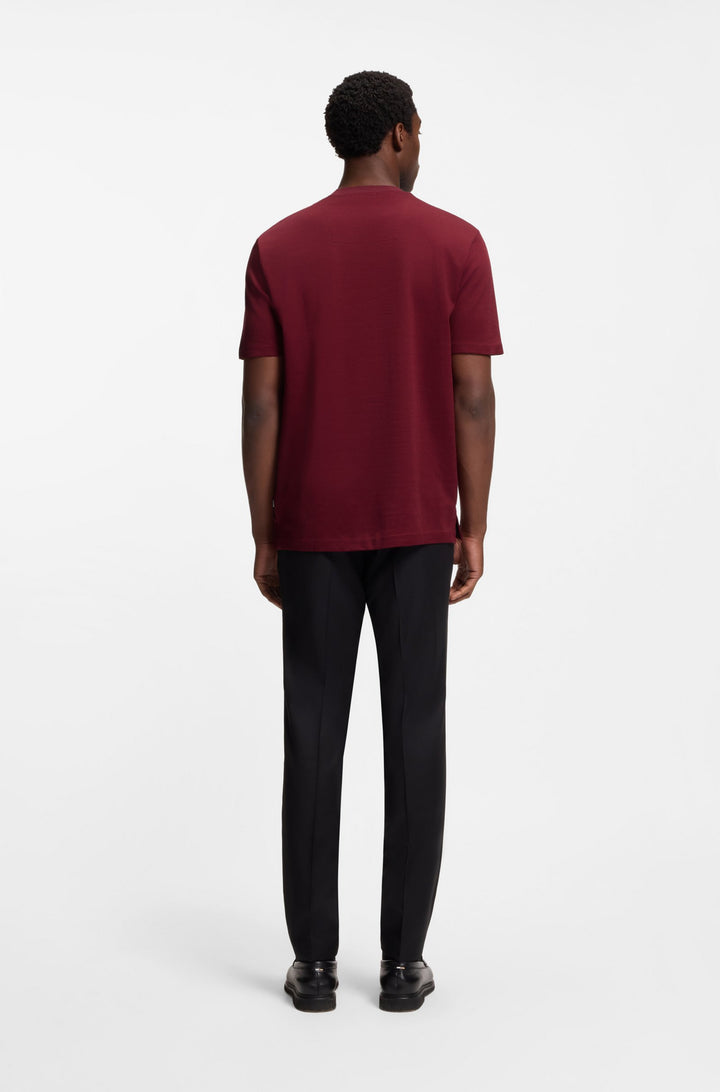BOSS T-Shirts Regular Fit in Cotton - H-THOMPSON 432 10269508 01-50534030- Concorde Fashion#color_red-602
