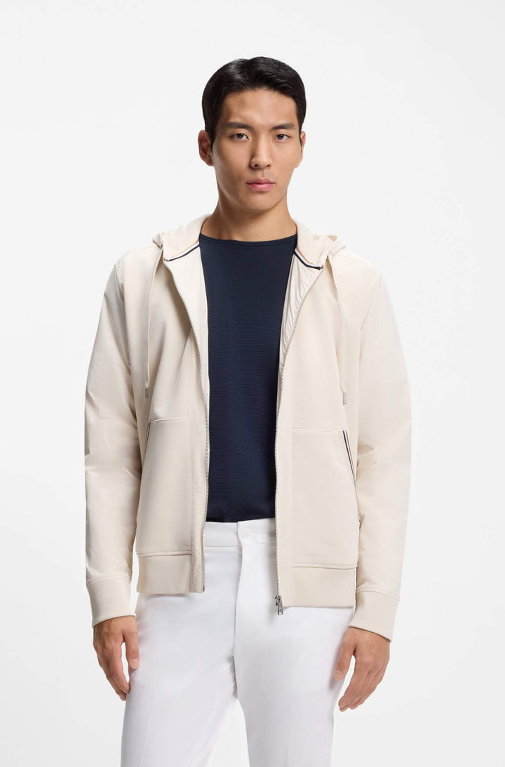 BOSS Hoodies Regular Fit - C-SPENCE 10 50555115- Concorde Fashion#color_white-131