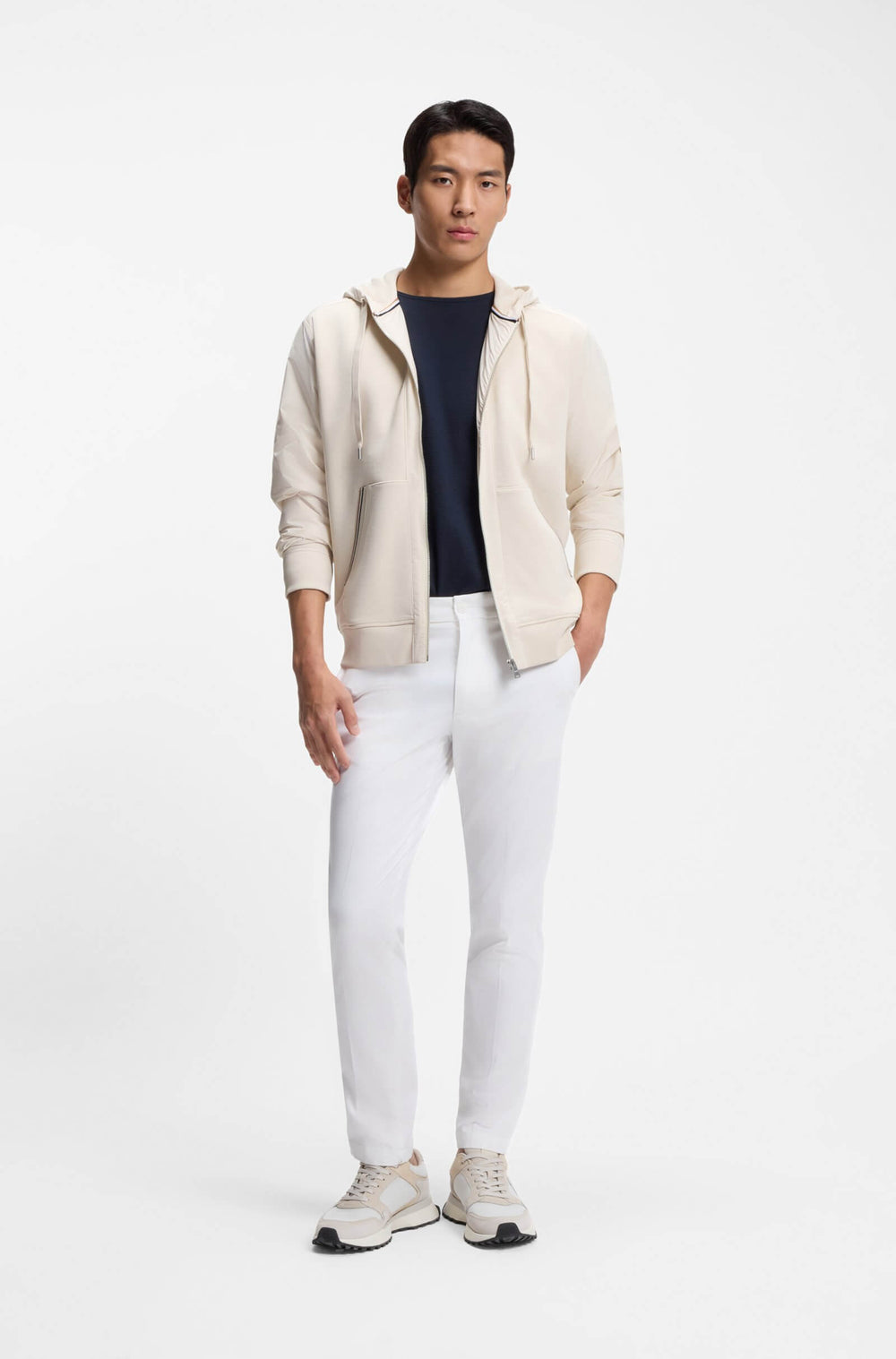 BOSS Hoodies Regular Fit - C-SPENCE 10 50555115- Concorde Fashion#color_white-131