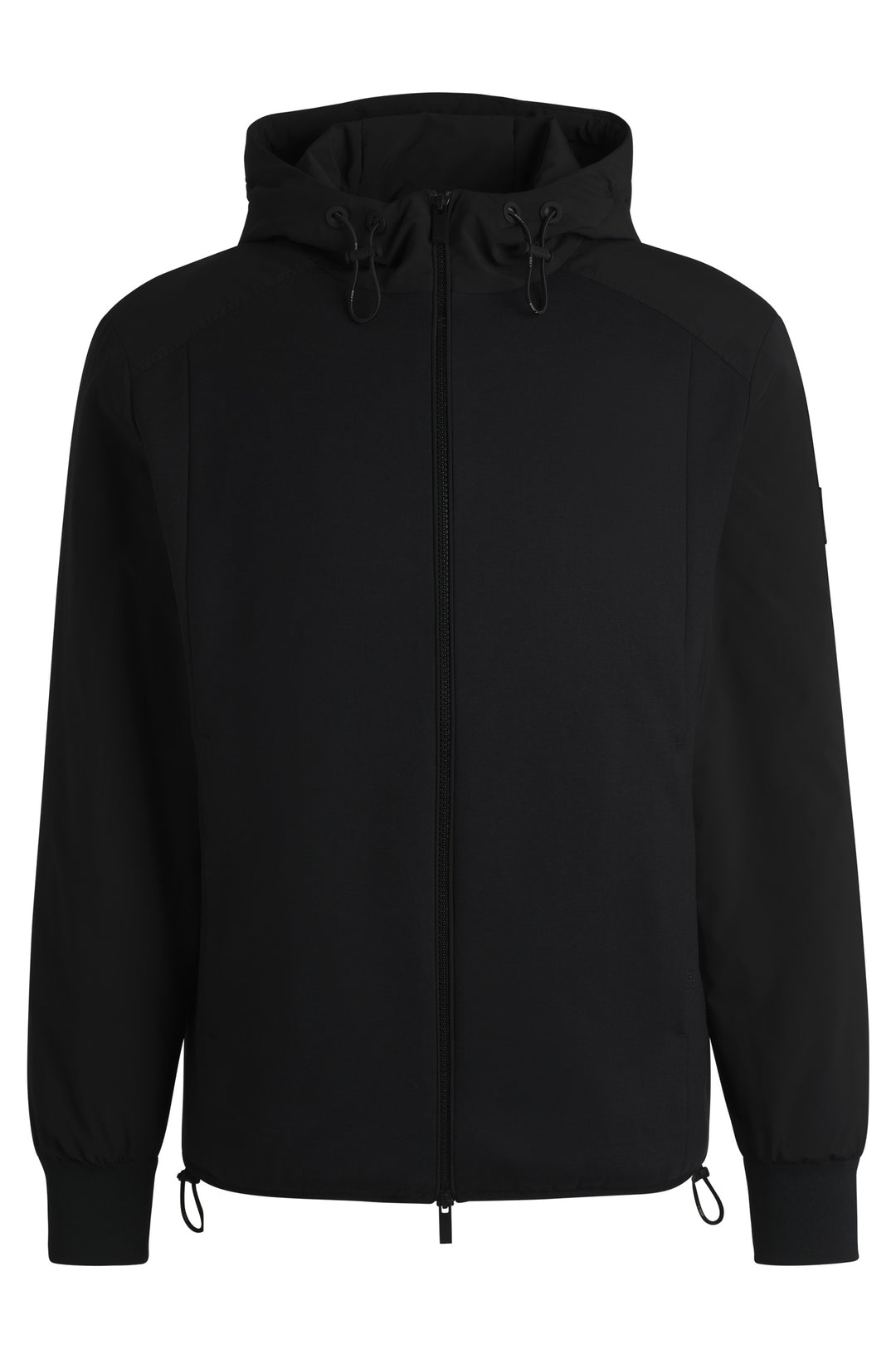 BOSS Hoodies Regular Fit in Cotton Mix - P-STEELE 224 10269627 01-50531963- Concorde Fashion#color_black-001