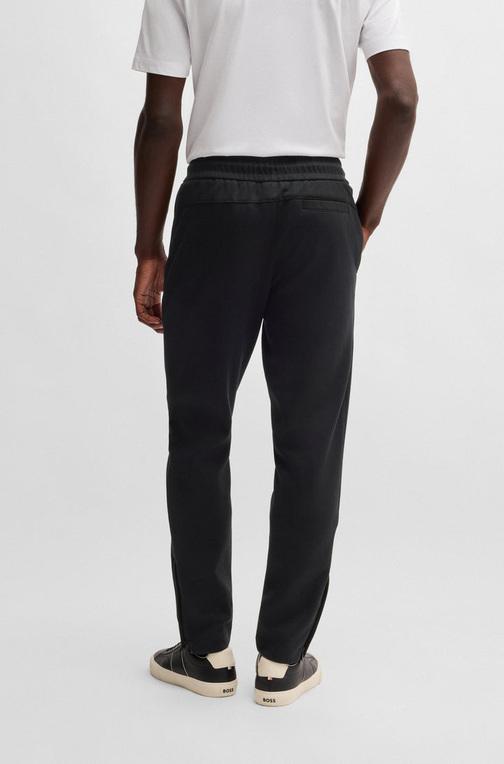 BOSS Jogging Pants Regular Fit in Cotton Mix - P-LAMONT 224 10269627 01-50531964- Concorde Fashion#color_black-001