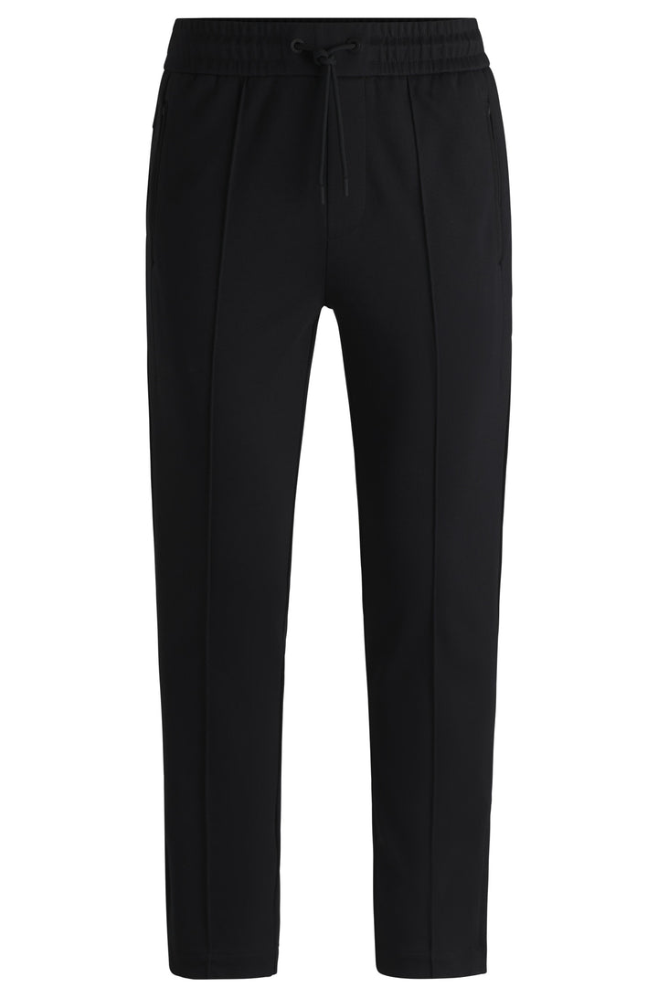 BOSS Jogging Pants Regular Fit in Cotton Mix - P-LAMONT 224 10269627 01-50531964- Concorde Fashion#color_black-001
