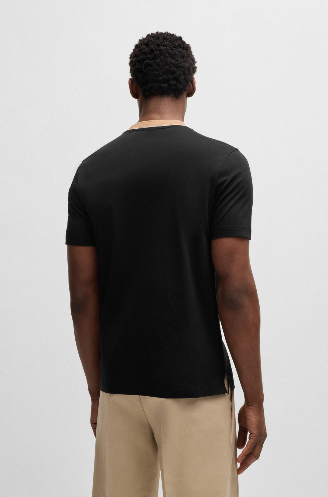 BOSS T-Shirts Slim Fit - H-TESSLER 199 50531793- Concorde Fashion#color_black-002