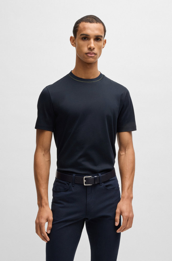 BOSS T-Shirts Slim Fit - H-TESSLER 199 50531793- Concorde Fashion#color_navy-405