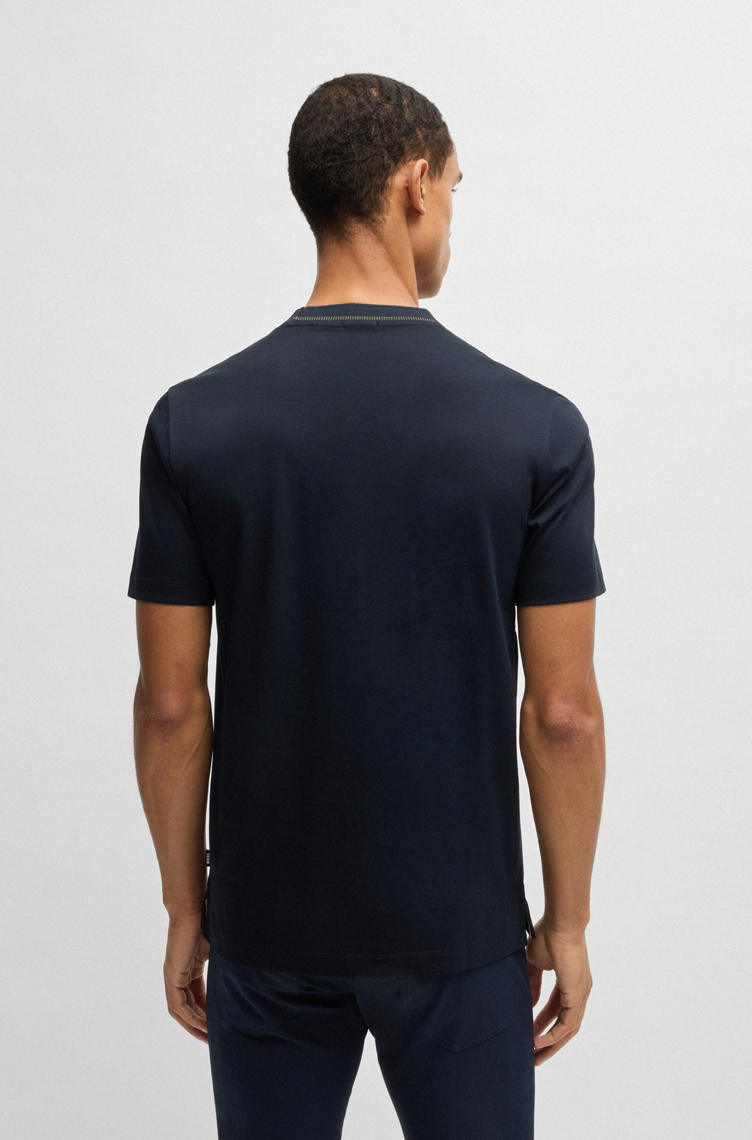 BOSS T-Shirts Slim Fit - H-TESSLER 199 50531793- Concorde Fashion#color_navy-405