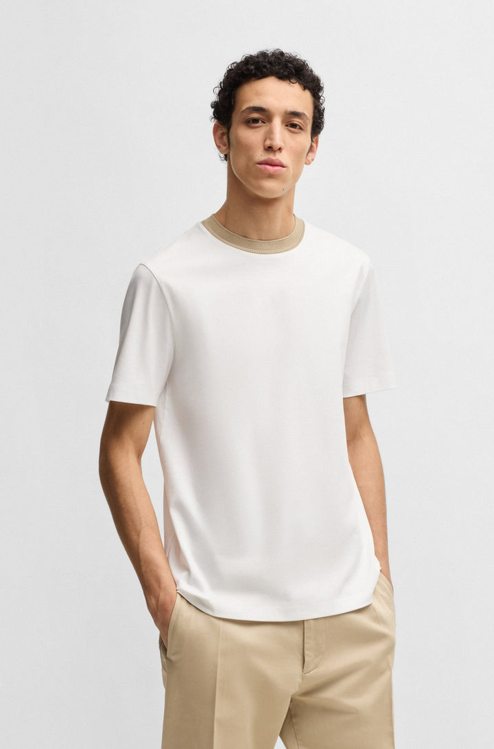 BOSS T-Shirts Slim Fit - H-TESSLER 199 50531793- Concorde Fashion#color_white-100