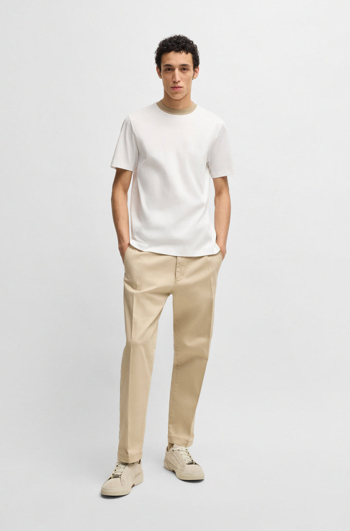BOSS T-Shirts Slim Fit - H-TESSLER 199 50531793- Concorde Fashion#color_white-100