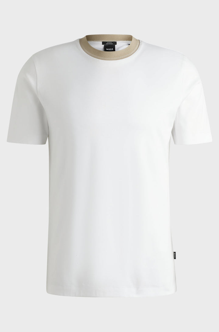 BOSS T-Shirts Slim Fit - H-TESSLER 199 50531793- Concorde Fashion#color_white-100