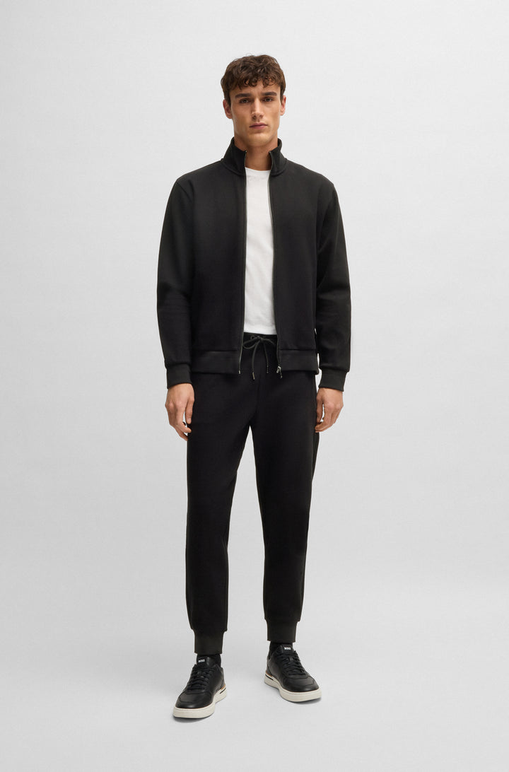 BOSS Jogging Pants Regular Fit in Cotton Mix - H-LAMONT 10269641 01-50532772- Concorde Fashion#color_black-001
