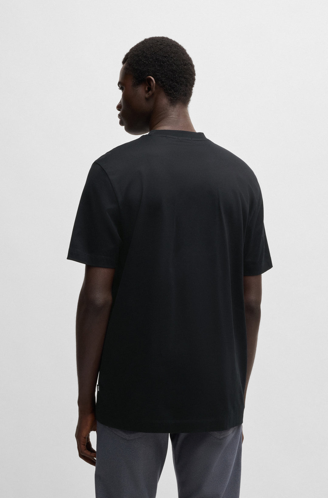 BOSS T-Shirts Regular Fit in Cotton - C-THOMPSON 209 10269642 01-50531862- Concorde Fashion#color_black-001