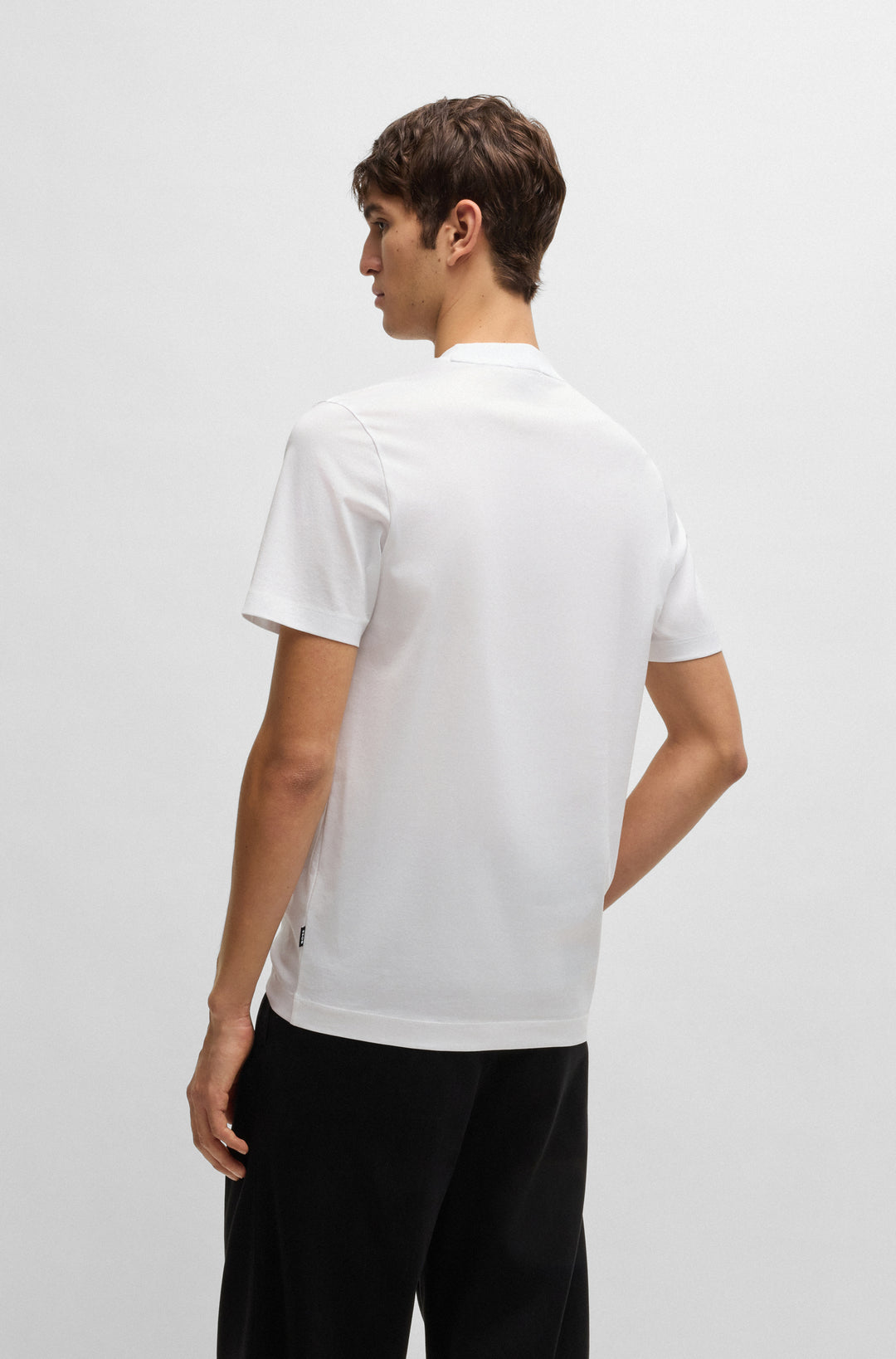 BOSS T-Shirts Regular Fit in Cotton - C-THOMPSON 209 10269642 01-50531862- Concorde Fashion#color_white-100