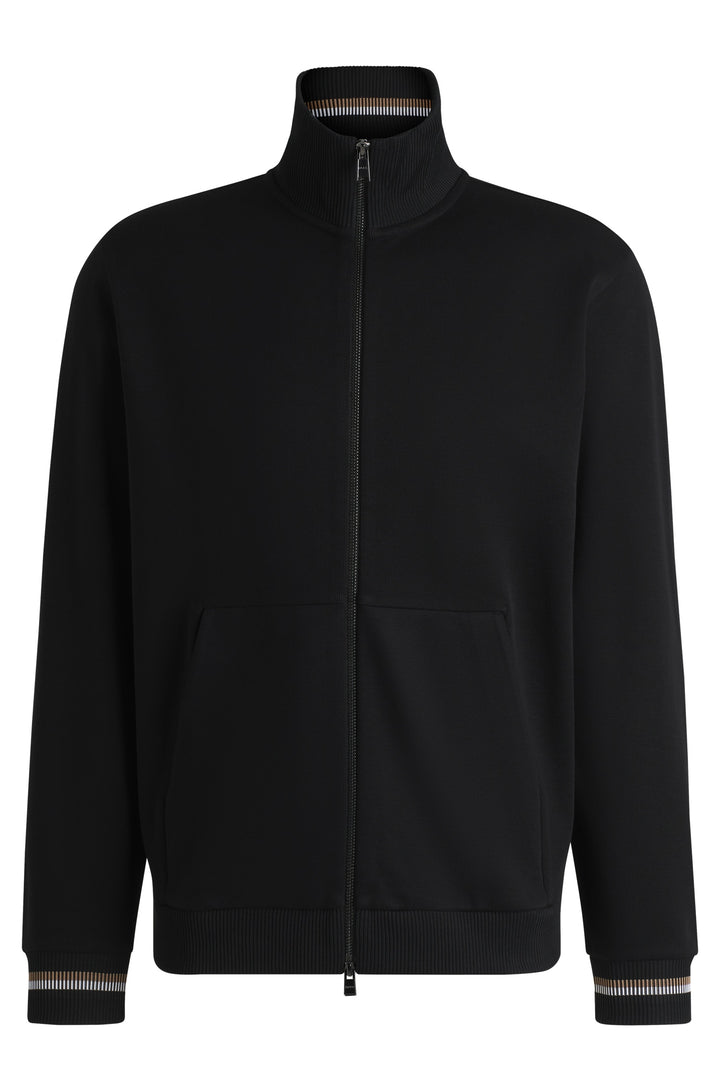 BOSS Sweatshirts Regular Fit in Cotton - C-SIZA 209 10269643 01-50531855- Concorde Fashion#color_black-001