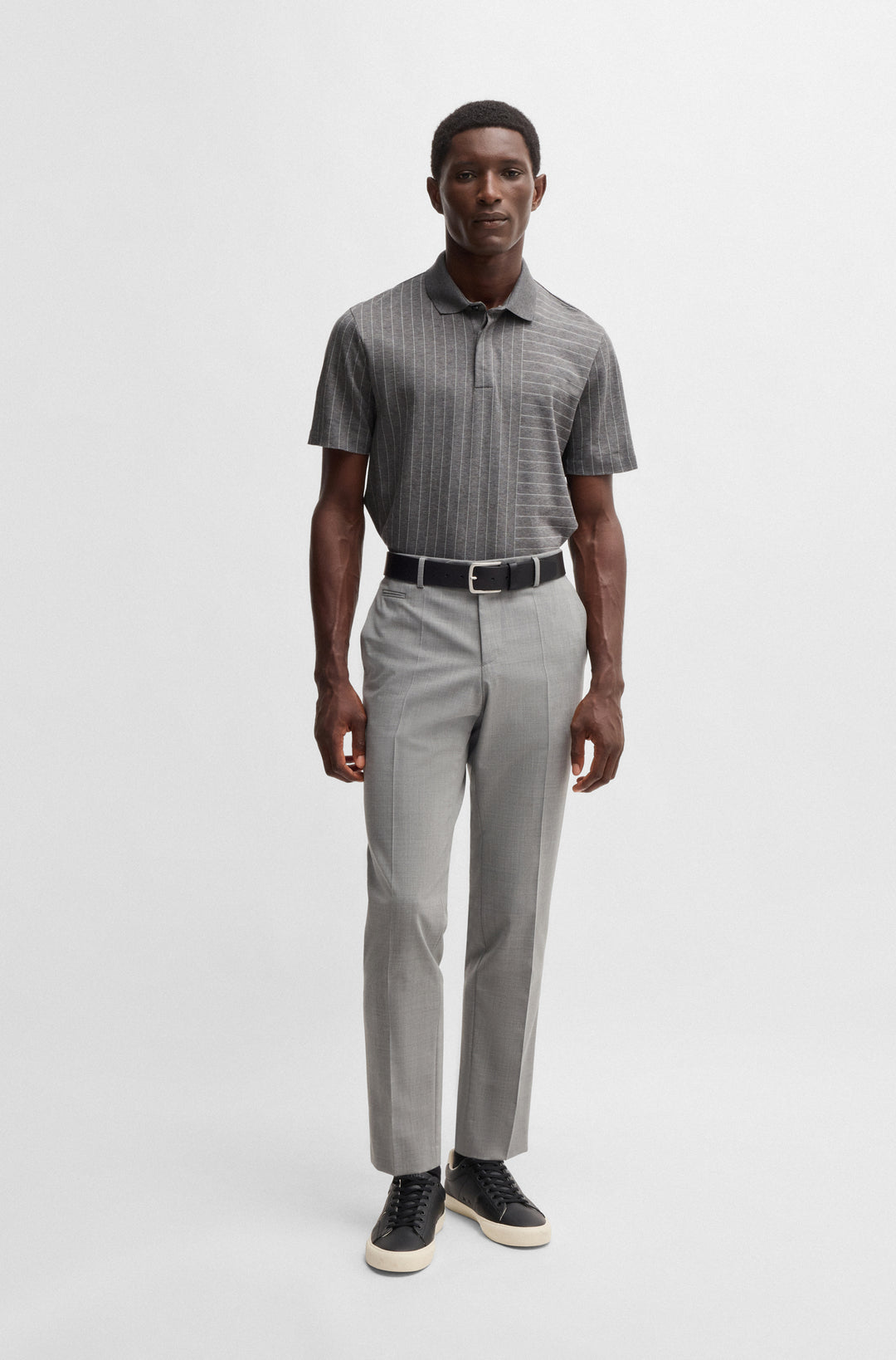 BOSS Polos Regular Fit in Cotton - C-PACK 111 10269655 01-50531306- Concorde Fashion#color_grey-030
