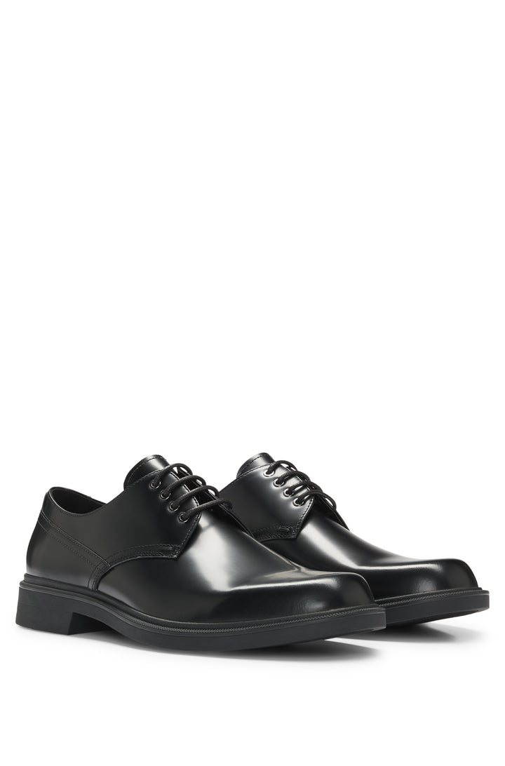 BOSS Formal Shoes Standard Sole in Leather - RONNIN_DERB_BO 10269708 01-50536164- Concorde Fashion#color_black-001