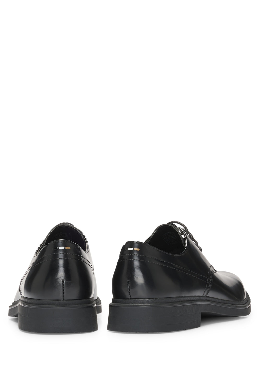 BOSS Formal Shoes Standard Sole in Leather - RONNIN_DERB_BO 10269708 01-50536164- Concorde Fashion#color_black-001