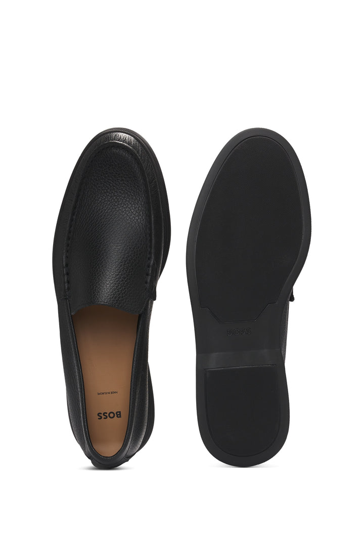 BOSS Casual Shoes  in Leather - SIENNE_MOCC_TBSF 10269710 01-50536173- Concorde Fashion#color_black-005