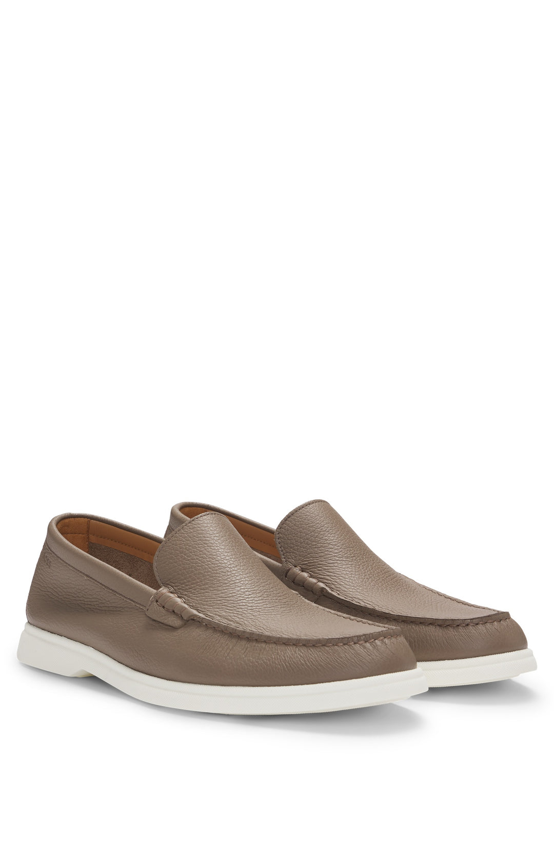 BOSS Casual Shoes  in Leather - SIENNE_MOCC_TBSF 10269710 01-50536173- Concorde Fashion#color_beige-260