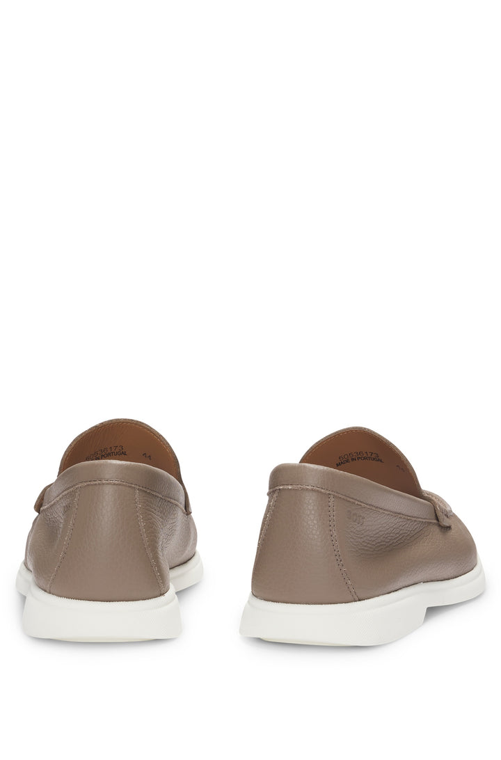 BOSS Casual Shoes  in Leather - SIENNE_MOCC_TBSF 10269710 01-50536173- Concorde Fashion#color_beige-260