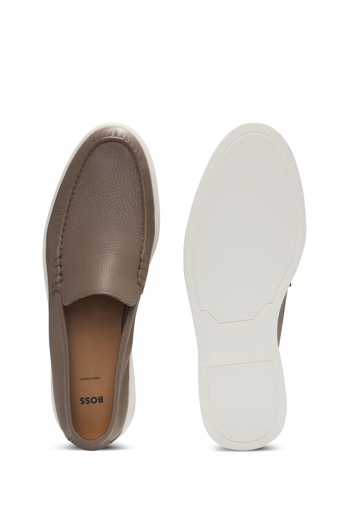 BOSS Casual Shoes  in Leather - SIENNE_MOCC_TBSF 10269710 01-50536173- Concorde Fashion#color_beige-260