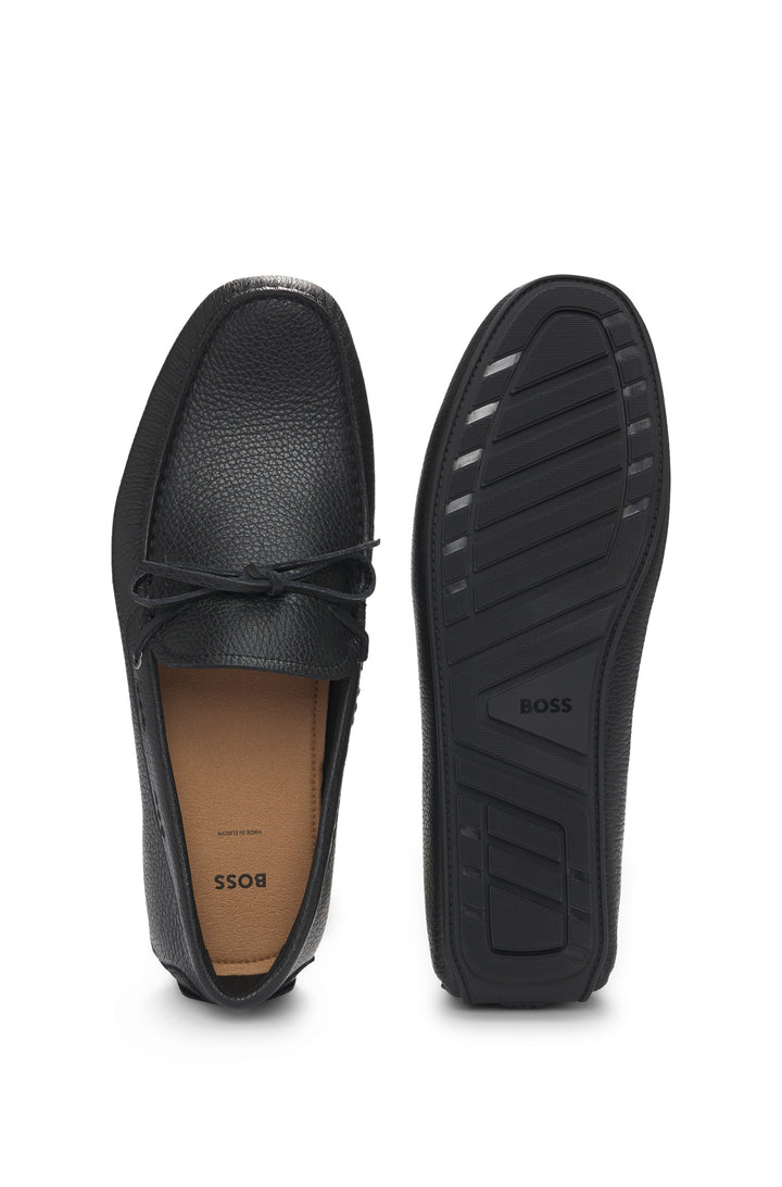 BOSS Casual Shoes  in Leather - NOEL_MOCC_TBLC 10269710 01-50536247- Concorde Fashion#color_black-001