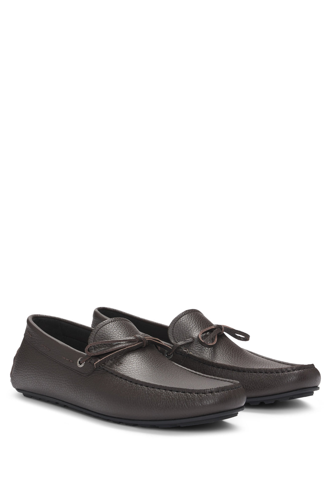 BOSS Casual Shoes  in Leather - NOEL_MOCC_TBLC 10269710 01-50536247- Concorde Fashion#color_brown-201