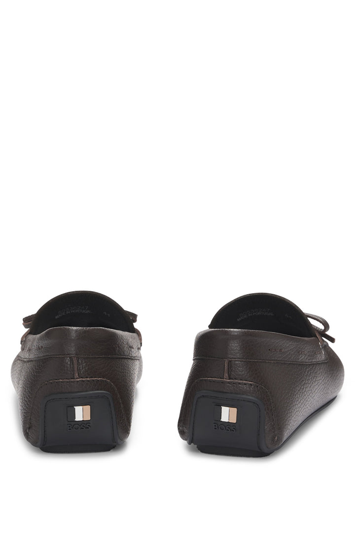 BOSS Casual Shoes  in Leather - NOEL_MOCC_TBLC 10269710 01-50536247- Concorde Fashion#color_brown-201