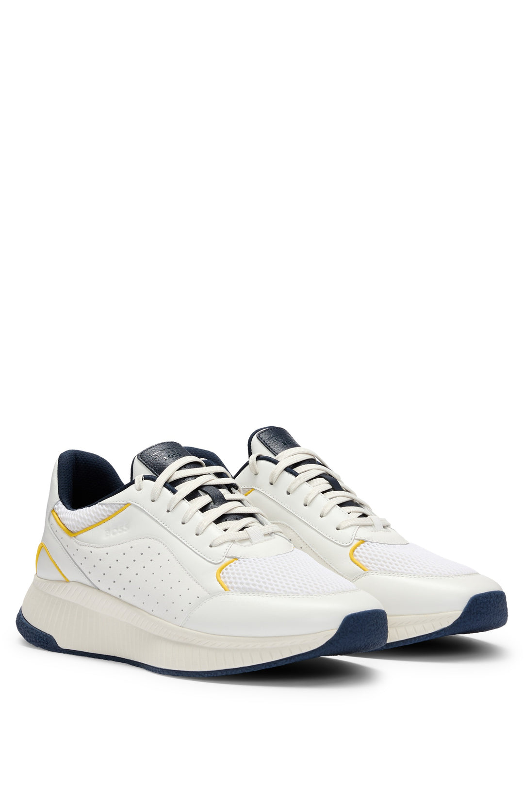 BOSS Sneakers  in Leather - TTNM EVO_RUNN_PS 10269819 01-50536522- Concorde Fashion#color_white-174