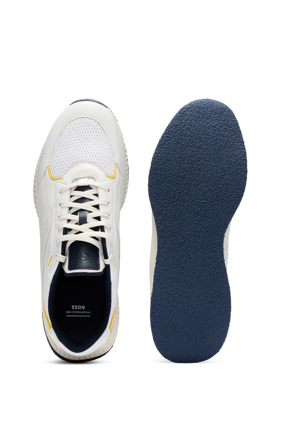 BOSS Sneakers  in Leather - TTNM EVO_RUNN_PS 10269819 01-50536522- Concorde Fashion#color_white-174
