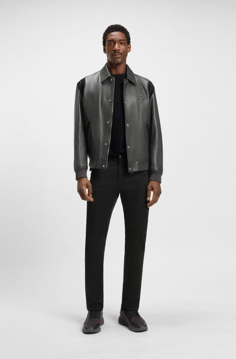 BOSS Sneakers  - TTNM EVO_RUNN_T_PS 50548706- Concorde Fashion#color_charcoal-016