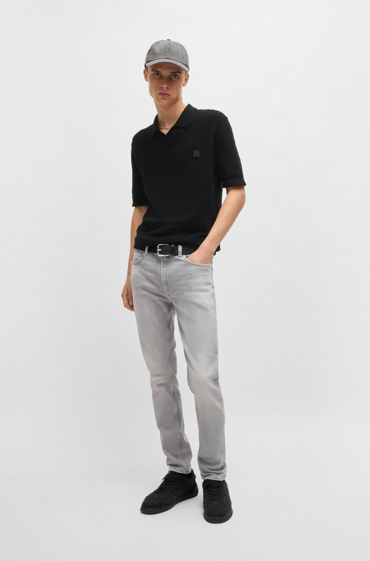 HUGO Sweaters,Sweater Relaxed Fit - SHIPLOM 50536675- Concorde Fashion#color_black-001