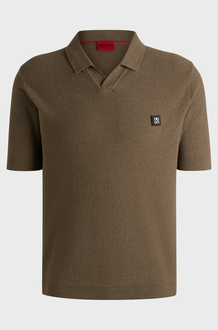 HUGO Sweaters,Sweater Relaxed Fit - SHIPLOM 50536675- Concorde Fashion#color_brown-219