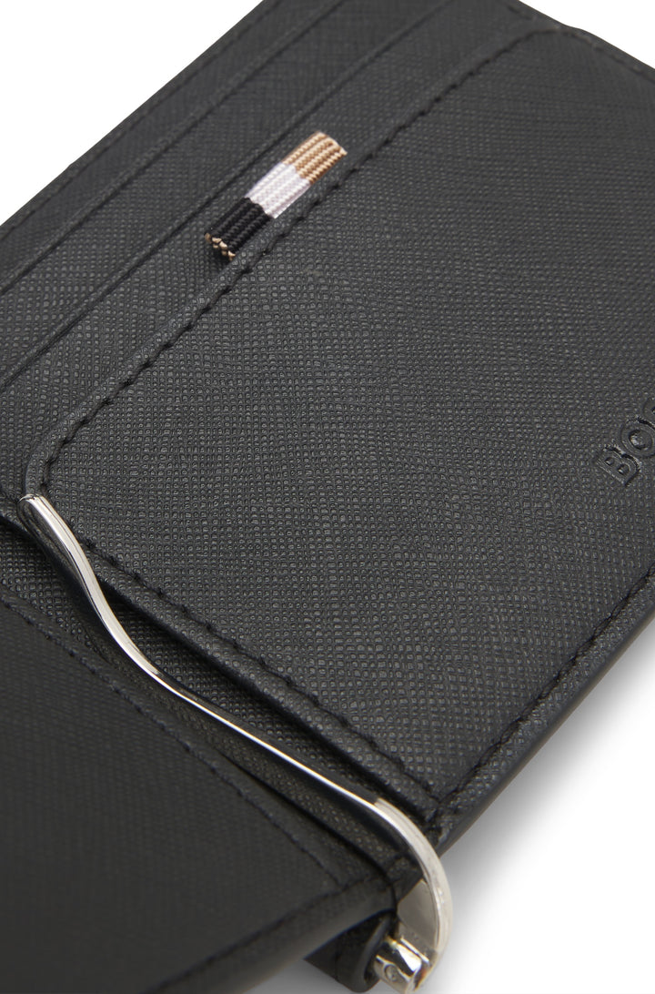BOSS Wallets  in Leather - ZAIR_BIFOLD CLIP 10269892 01-50536716- Concorde Fashion#color_black-001