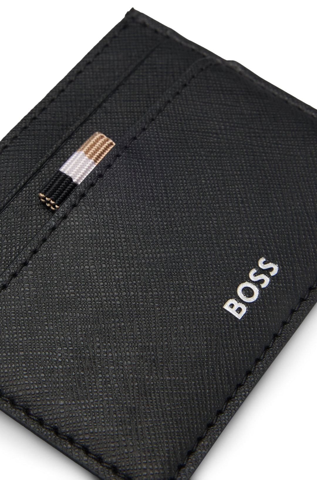 BOSS Wallets  - ZAIR_CARD HOLDER N. 50536751- Concorde Fashion#color_black-001
