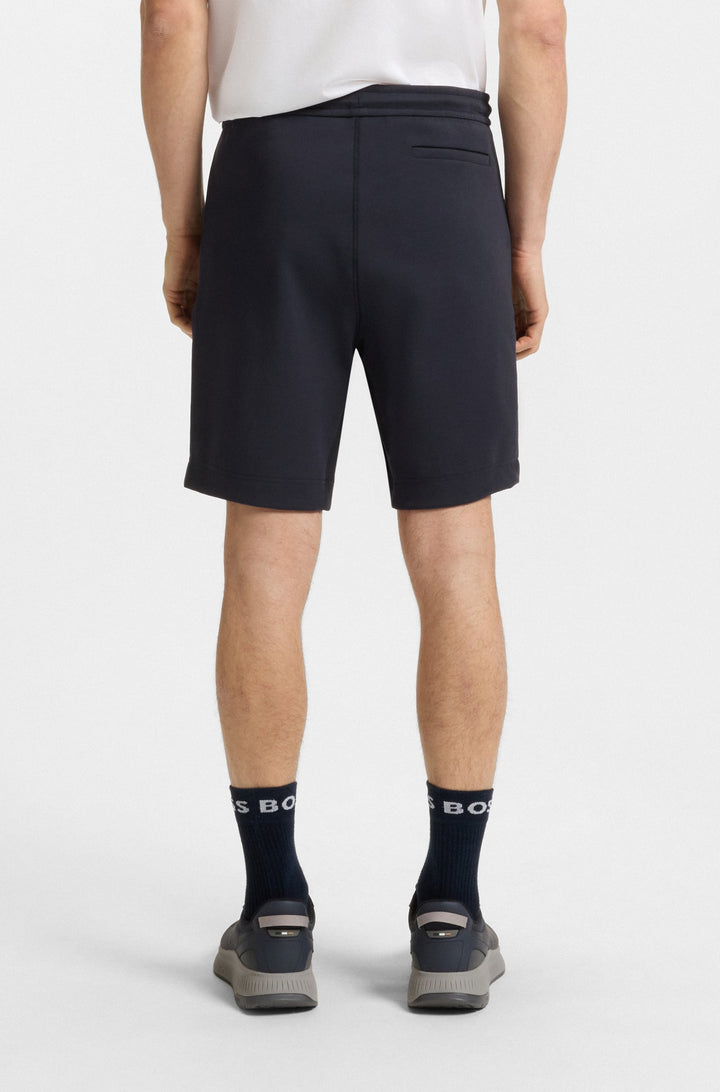 BOSS Shorts Regular Fit - HEADLO RIB 50537199- Concorde Fashion#color_navy-402