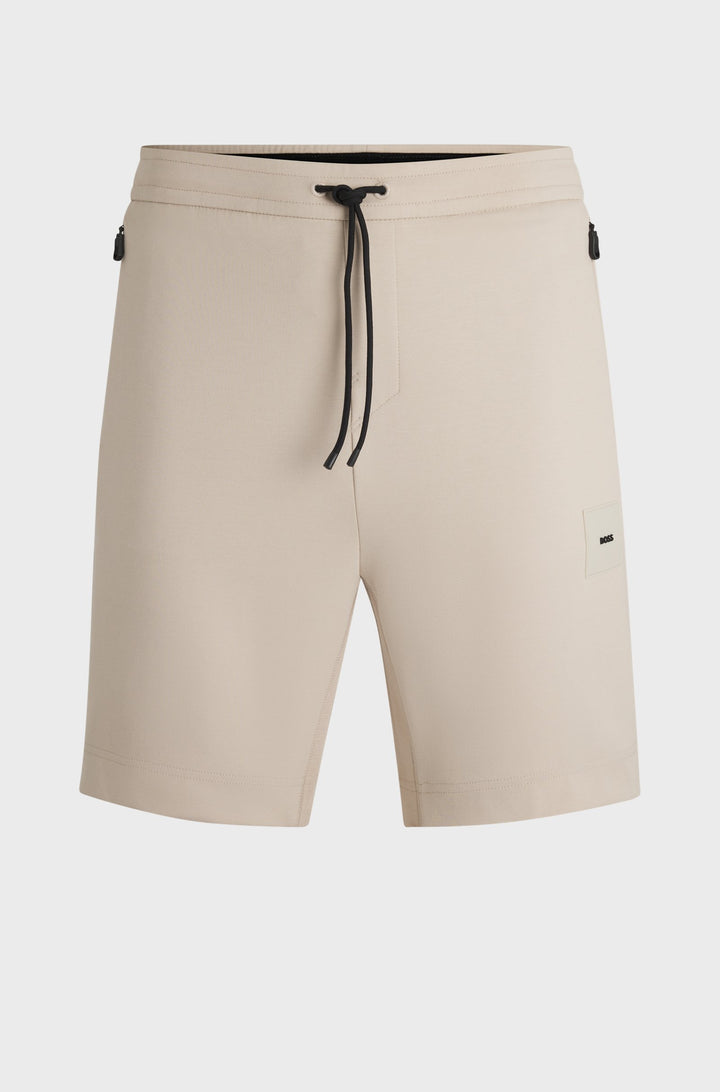 BOSS Shorts Regular Fit - HEADLO RIB 50537199- Concorde Fashion#color_beige-284