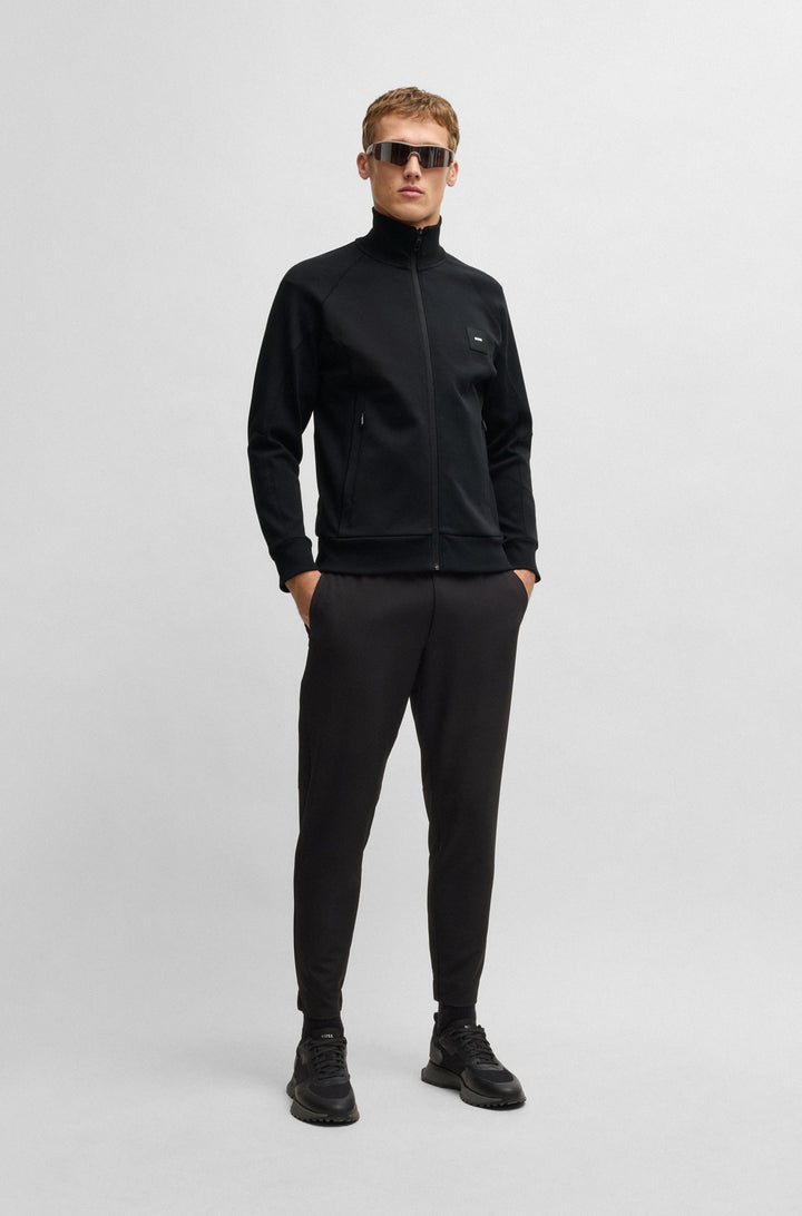 BOSS Sweatshirts Regular Fit - SKAZ RIB 50537205- Concorde Fashion#color_black-001