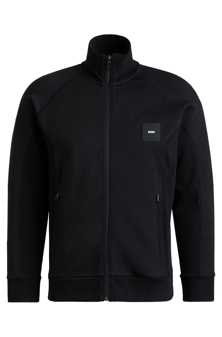 BOSS Sweatshirts Regular Fit - SKAZ RIB 50537205- Concorde Fashion#color_black-001