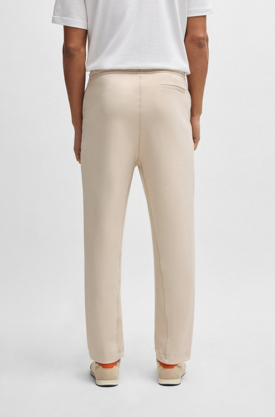 BOSS Jogging Pants Regular Fit - HADIM RIB 50537216- Concorde Fashion#color_beige-284
