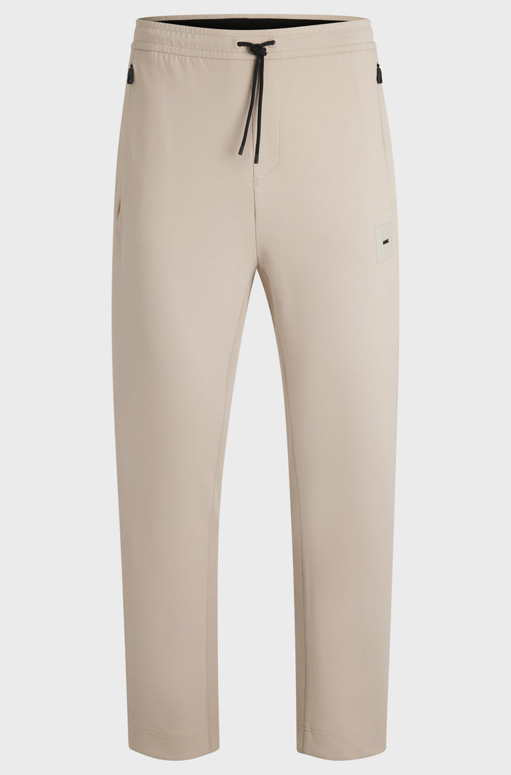 BOSS Jogging Pants Regular Fit - HADIM RIB 50537216- Concorde Fashion#color_beige-284