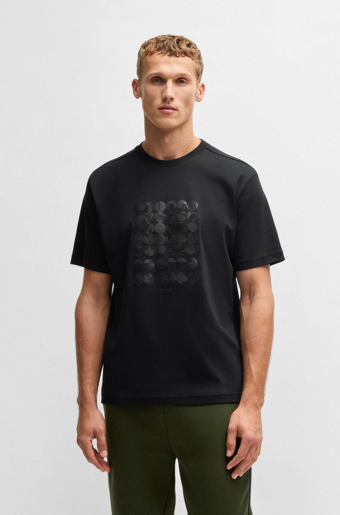 Tシャツ・カットソー BOSS Men T-shirt Black 50508584 001 BOSS Men's T-Shirt Tegood Black 50508243 001 | eBay