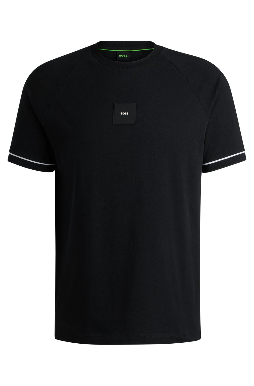 BOSS T-Shirts Regular Fit - TEE RIB AC 50537846- Concorde Fashion#color_black-001