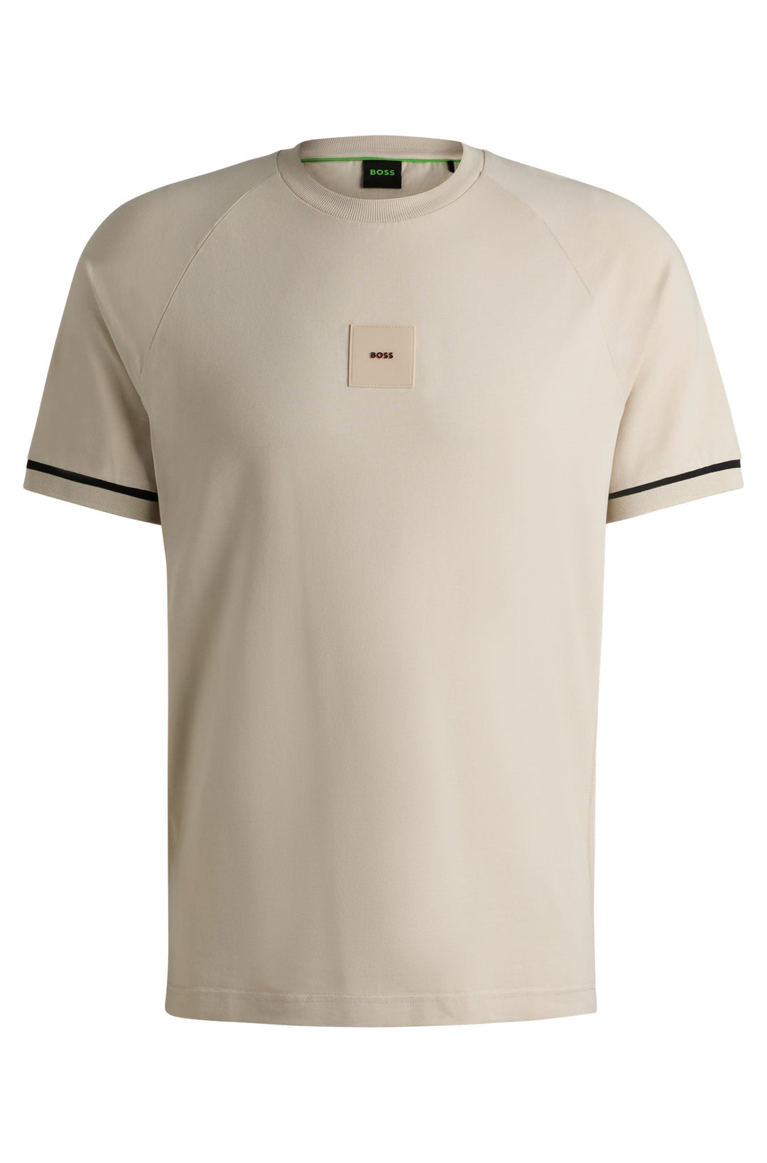 BOSS T-Shirts Regular Fit - TEE RIB AC 50537846- Concorde Fashion#color_beige-284