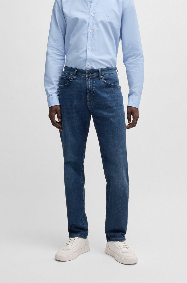 BOSS Jeans Regular Fit - RE.MAINE BO 50539173- Concorde Fashion#color_navy-417