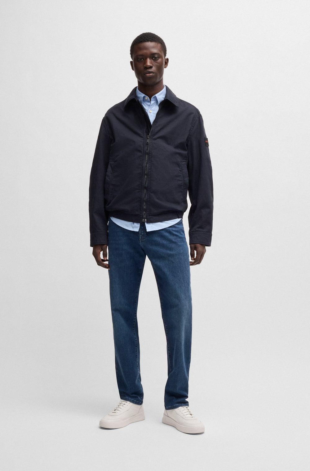 BOSS Jeans Regular Fit - RE.MAINE BO 50539173- Concorde Fashion#color_navy-417