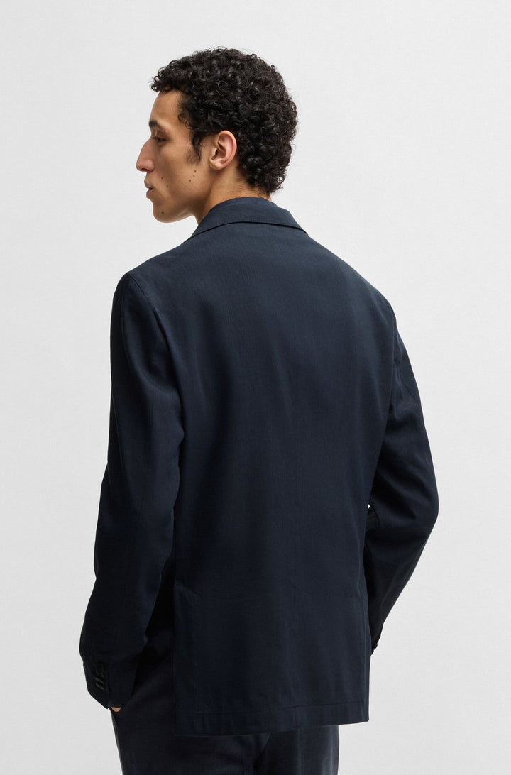 BOSS Blazers Slim Fit - P-HANRY-DB-WG-252 50540686- Concorde Fashion#color_navy-404