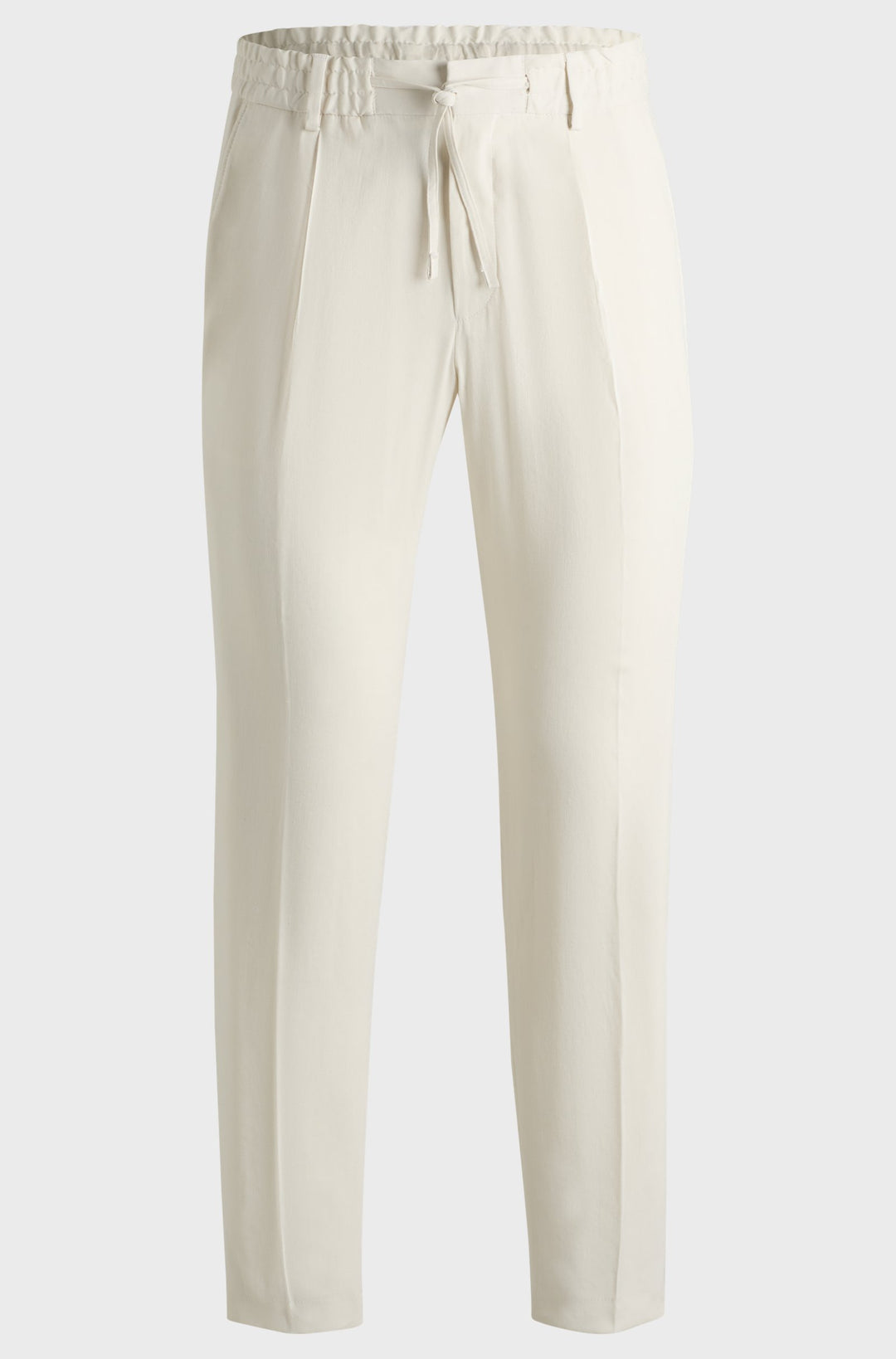 BOSS Trousers Tapered Fit - P-PERIN-RDS-PL-WG252 50540733- Concorde Fashion#color_white-131